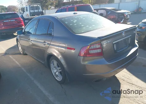 2007 Acura Tl 3.2 из США, поврежденный, VIN 19UUA66297A040089